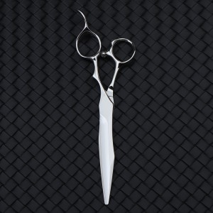 Japanese steel VG10 6.3 inch CNC barber scissors for both wet and dry use
